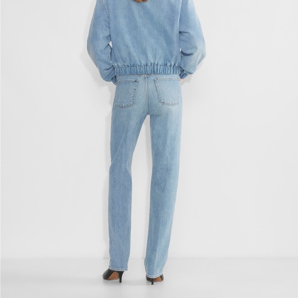 NEW Aritzia The '90s Sculpt Mid-Rise Straight Jean - Picture 5 of 5